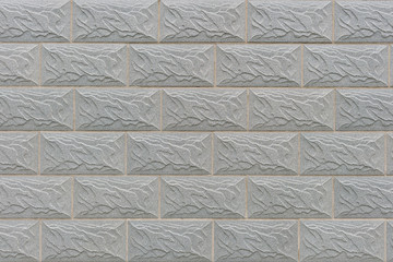 White decorative wall from brickwork background texture.