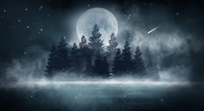 Forest Dark Moon Images – Browse 82,892 Stock Photos, Vectors, and Video |  Adobe Stock