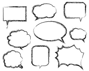 ふきだし　ベクター　セリフ　見出し