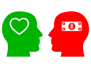 A wonderful concept of people's love for creating relationships