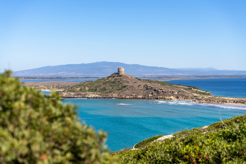 Fototapeta na wymiar Sardinien Sinis Halbinsel
