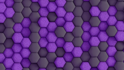 Interior pattern, architectural background. 3d illustration, 3d rendering.