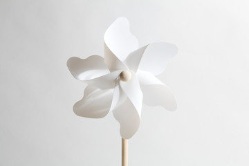 white pinwheel