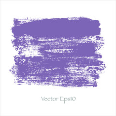 brush stroke purple watercolor.vector paint background.