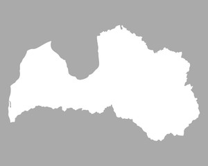 Karte von Lettland