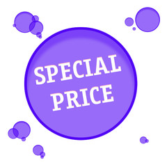 abstract background with balloons special price