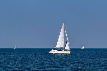 Sailing Lake Huron