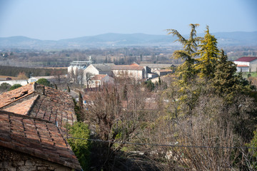 French village of Bargac One of the beautiful rural villages in southern France