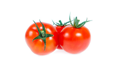 tomato isolated on white