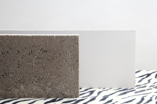 zebra concrete blocks