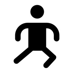 Yoga Pose Vector Icon Design