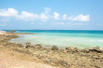 beach and tropical sea
