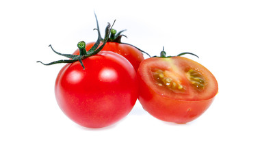 tomato isolated on white