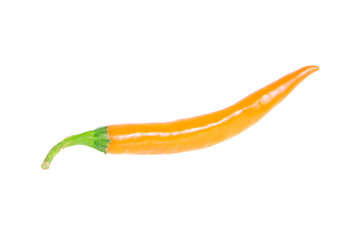 chilli isolated on white background