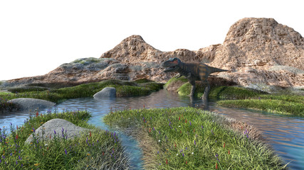 dinosaur 3D render