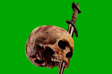 skull and sword