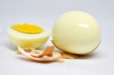 broken egg and yolk