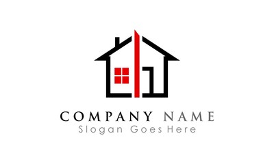 real estate vector logo