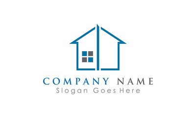 icon house vector logo