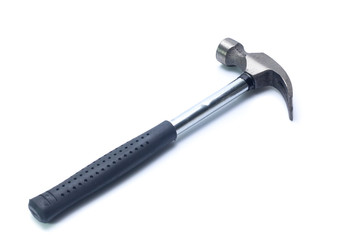 Iron hammer isolated on a white background