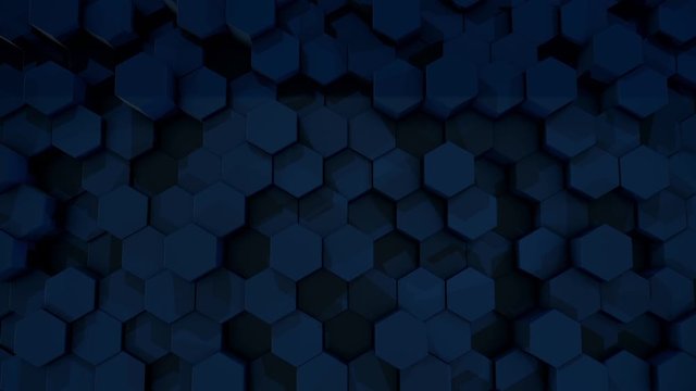 Background of moving cells in form of honeycombs. Animation. Background consisting of moving up and down honeycomb. Animated background of moving cells in form of honeycombs