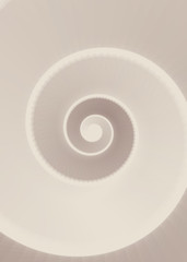 Spyral Rotation Abstract Computational Generative Art background illustration