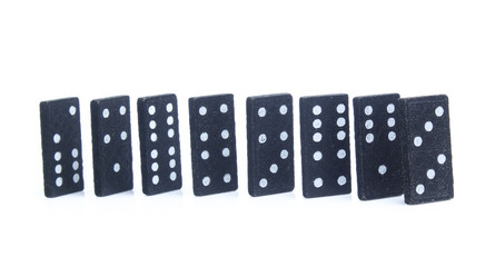domino isolated on white background