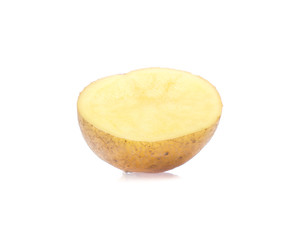 potato isolated on white background