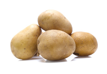 potato isolated on white background