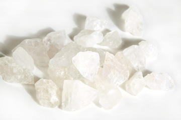 rock crystal or ice crystal