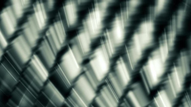 4K Technological animated metallic abstract background