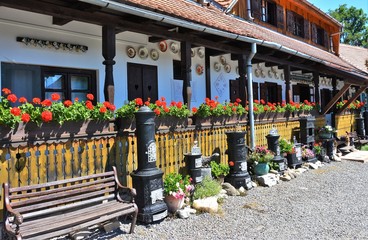 Fototapeta premium traditional Romanian style house