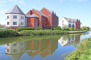 Obraz premium Exeter by the River Exe