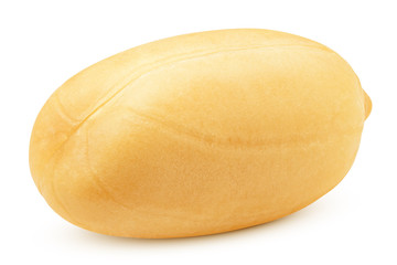 peanut isolated on white background, clipping path, full depth of field