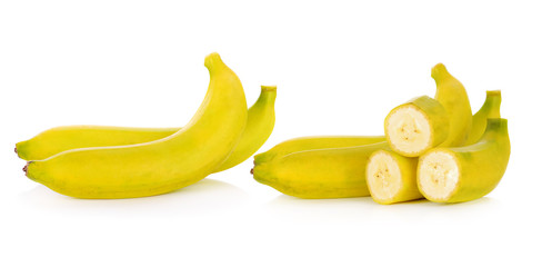 Banana isolated on a white background.