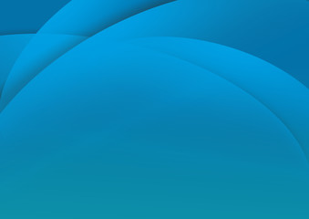 Abstract blue background with waves