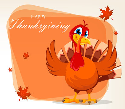 Thanksgiving turkey. Happy Thanksgiving Day.