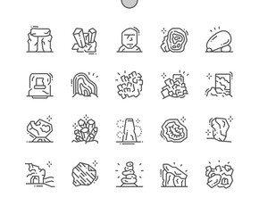 Natural Luxury Well-crafted Pixel Perfect Vector Thin Line Icons 30 2x Grid for Web Graphics and Apps. Simple Minimal Pictogram