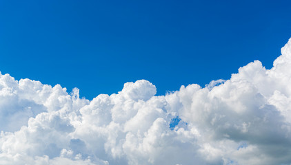 beautiful sky clouds nature background.