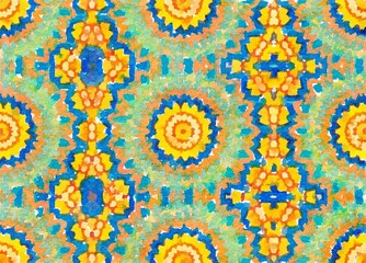 watercolor digital graphic kaleidoscope abstract background 