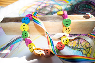 Obraz premium Pastel color stuff