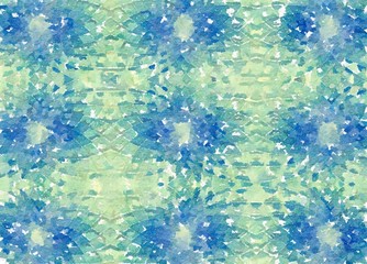 watercolor digital graphic kaleidoscope abstract background 