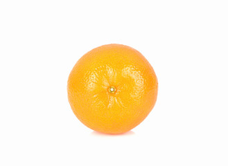 whole ripe Australia honey murcott mandarin orange on white background