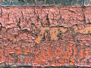 fuzzy picture with old paint background