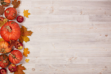 Thanksgiving background. Autumn harvest