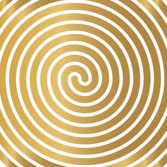 spiral golden luxury background- vector illustration