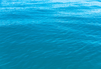 Background shot of aqua sea water surface