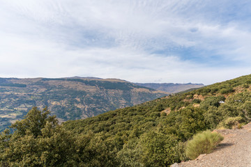 Fototapeta na wymiar mountainous landscape of Sierra Nevada (Spain)