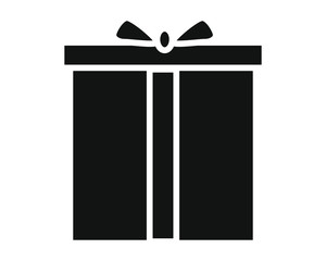 simple drawing vector, gift box