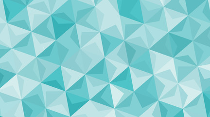 triangle pattern abstract background in blue. vector design
